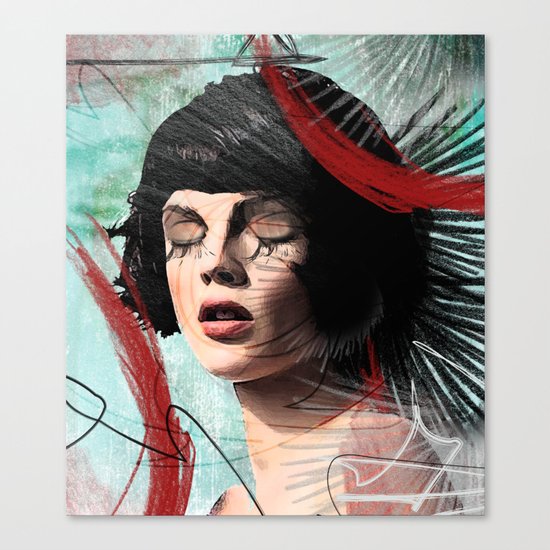 memories of sorrow Canvas Print