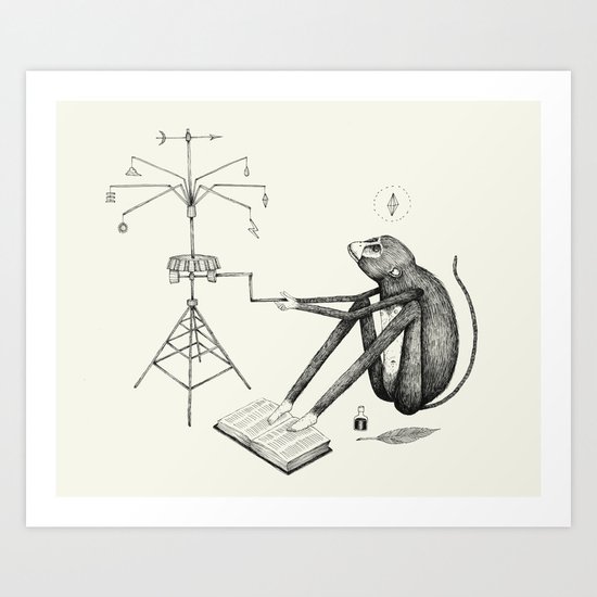 'Weather Machine' Art Print
