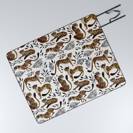Cheetah Collection – Mocha & Black Palette Picnic Blanket
