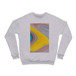 Abstract Wood Style Crewneck Sweatshirt