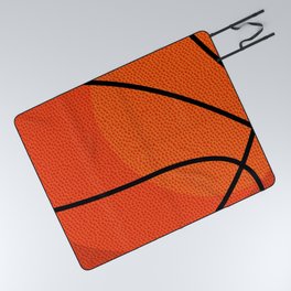 Basketball Sports Picnic Blanket