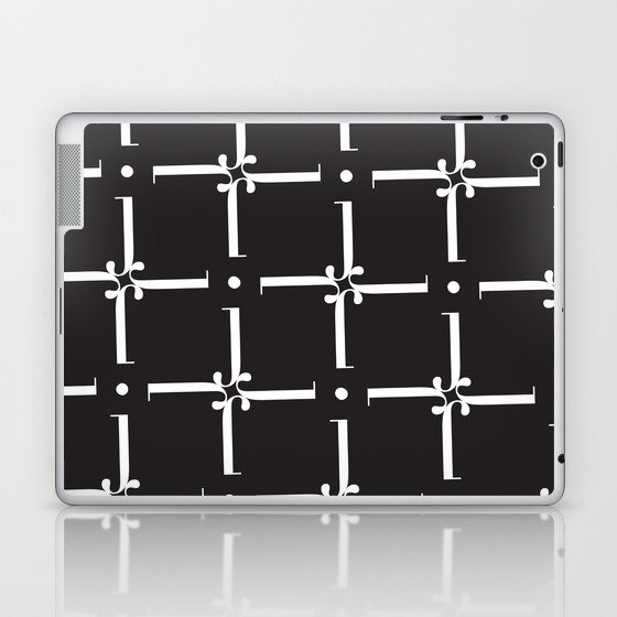 Wallpaper - The Didot "j" Project Laptop & iPad Skin