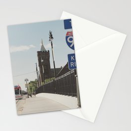 Light Rail City Stationery Cards