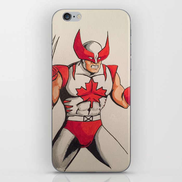 Canadian Super Hero iPhone Skin
