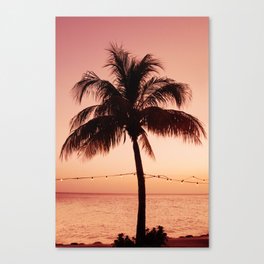 Vivid Palm Tree Dream #4 #tropical #wall #decor #art #society6 Canvas Print