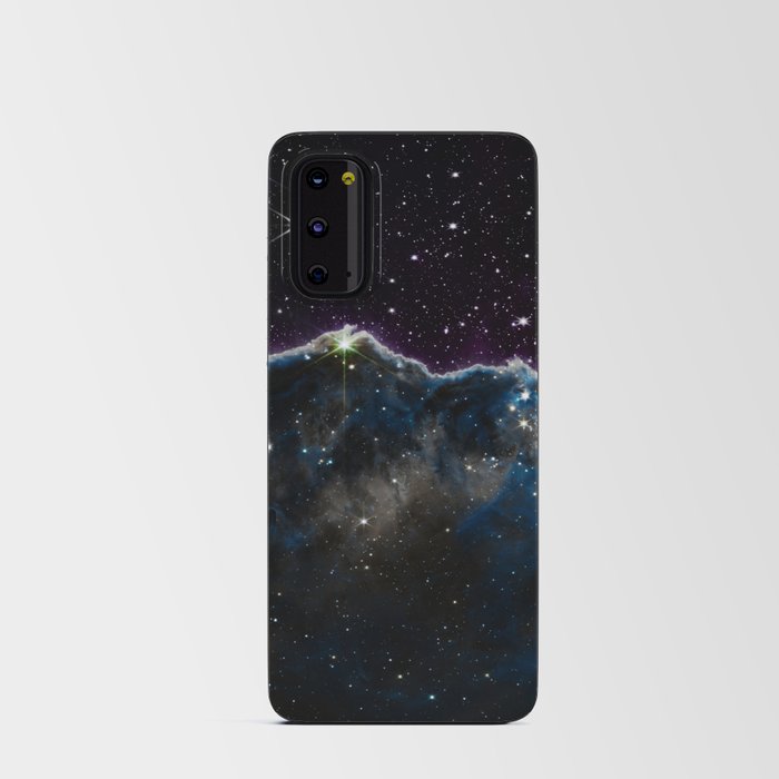 Cosmic Cliffs Blue Purple Android Card Case
