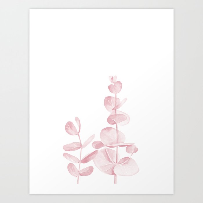 Discover the motif PINK PLANT. by Art by ASolo  as a print at TOPPOSTER