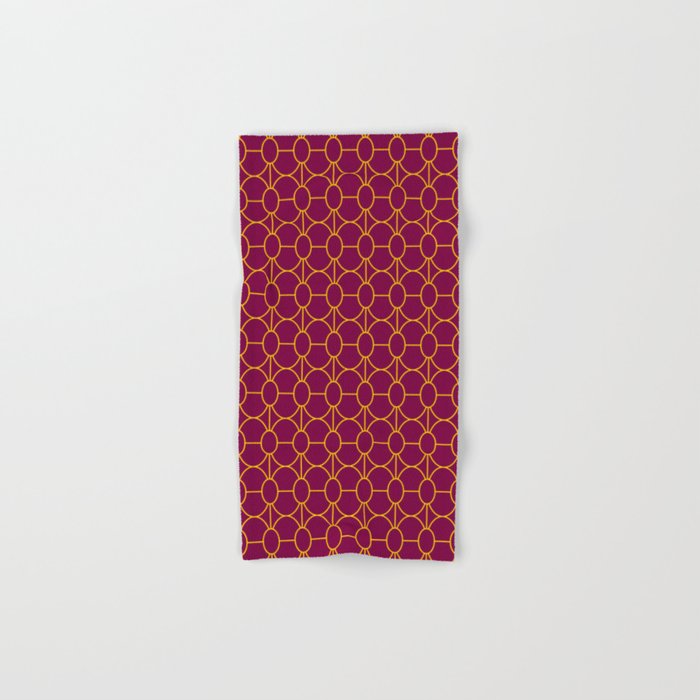 Raspberry Hand Bath Towel by Fancy Factory Society6
