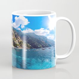 Coast line of Positano, Italy Coffee Mug