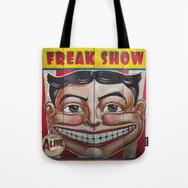 Freak Show- Funny Face Tote Bag