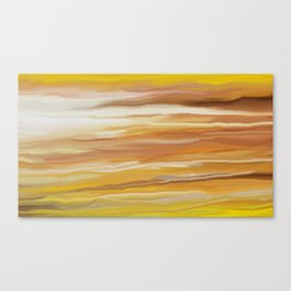 Abstract oil painting Canvas Print