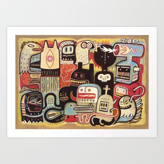 Convertisseur Art Print