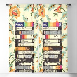 VHS & Entry Hall Wallpaper Blackout Curtain