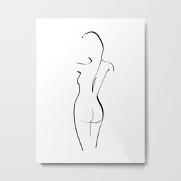 Nude, Abstract Nude, Abstract Art Print, Abstract Art, Abstract Print, Nude Art Print, Abstract Decor, Minimalist Art, Abstract Poster, Minimalist Decor, Minimalist Prints, Minimalism, Minimalist Art Print, Nude, Abstract,  Nude Art Metal Print