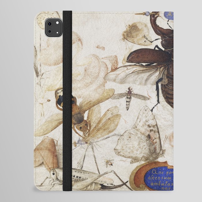 Insects and the Head of a Wind God iPad Folio Case