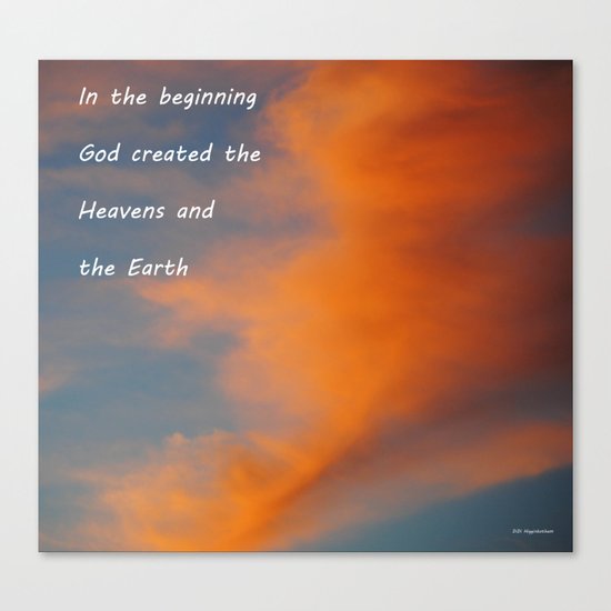 Genesis Canvas Print