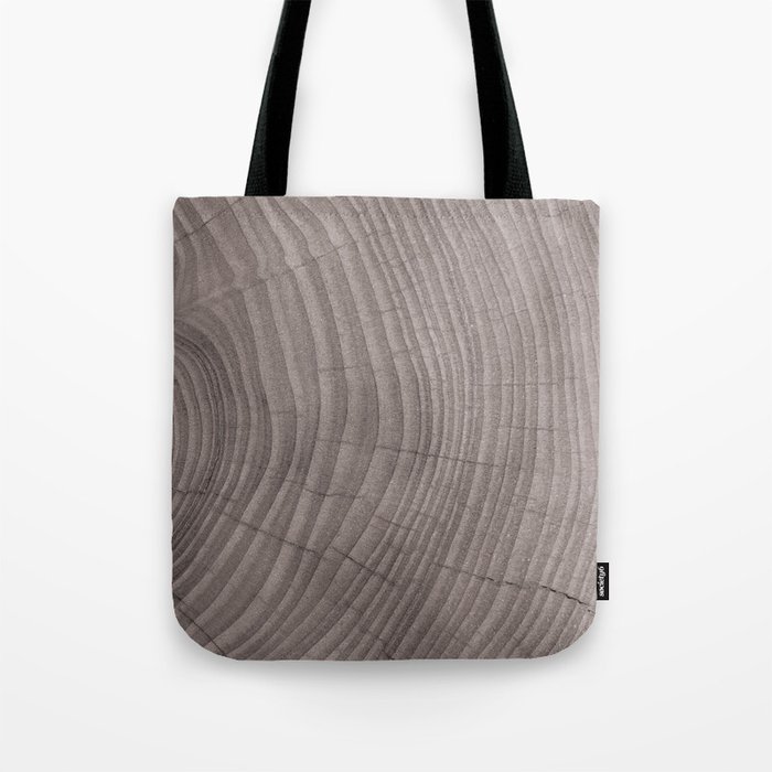 Brown wood Tote Bag