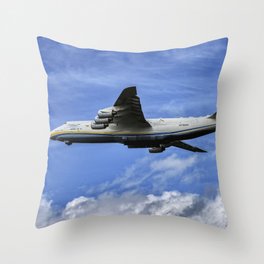Antonov An-225 Mriya Throw Pillow