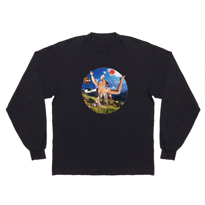 Surreala Alpina 34 · Crop Circle Long Sleeve T Shirt
