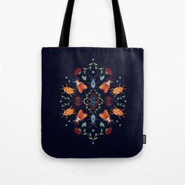 Fly into the night Tote Bag