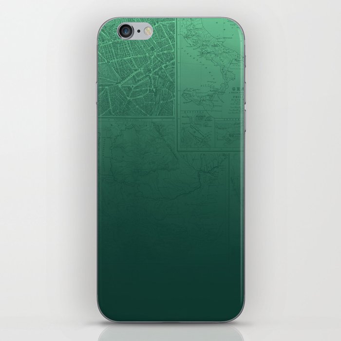 Jade Map iPhone Skin