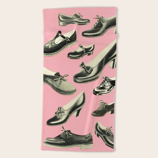 Shoe Fetish Beach Towel