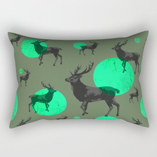 Dear deers - color option Rectangular Pillow