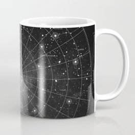 Constellation Star Map (B&W) Coffee Mug