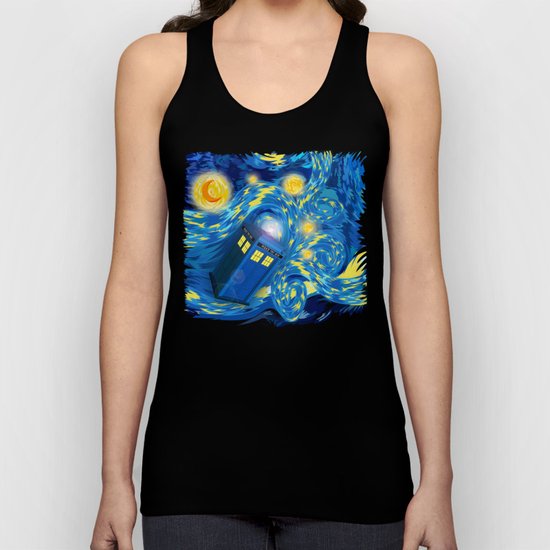 Blue Phone box Starry the night iPhone 4 4s 5 5c 6, pillow case, mugs and tshirt Unisex Tank Top