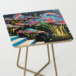 Mushroom of Color Side Table