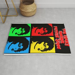 The Rocky Horror Picture Show  Rug | Graphicdesign, Rocky, Transsexual, Movie, Show, Scary, Transvestites, Cultmovie, Musical, Tv 