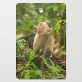 Whitefaced Capuchin Monkey Cutting Board