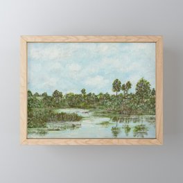 Swamp Framed Mini Art Print