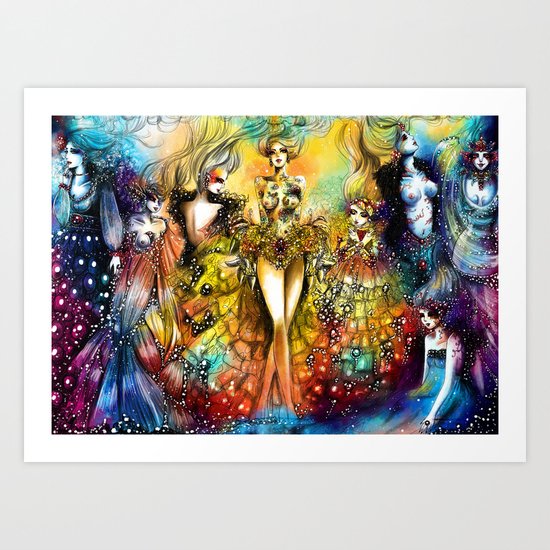 ODE Art Print