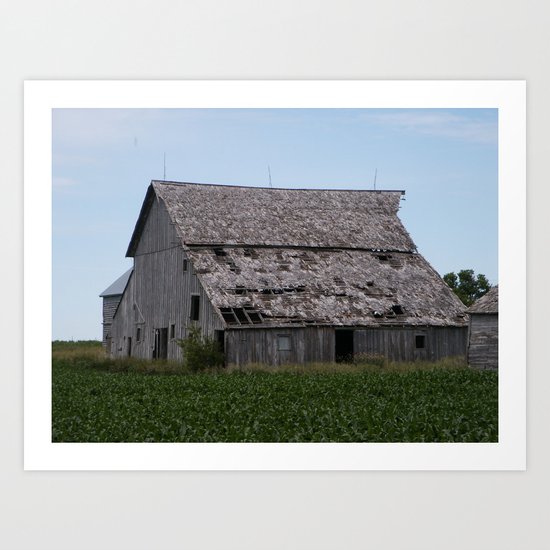 Abandoned Barn 3 Art Print