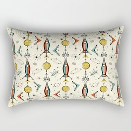 Atomic Kitty Rockets ©studioxtine Rectangular Pillow