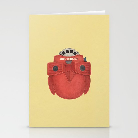 Owl-Master Stationery Cards