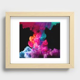 Color flush Recessed Framed Print