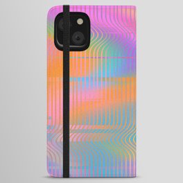 Dopamine Glitch Abstract iPhone Wallet Case