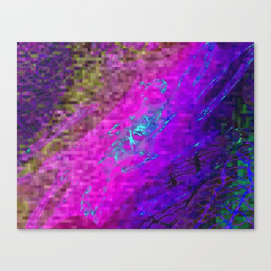 energy of the water Canvas Print
