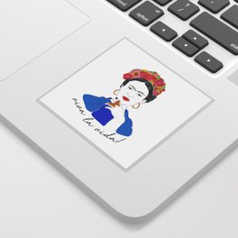 Frida Kahlo- Viva la Vida  Sticker