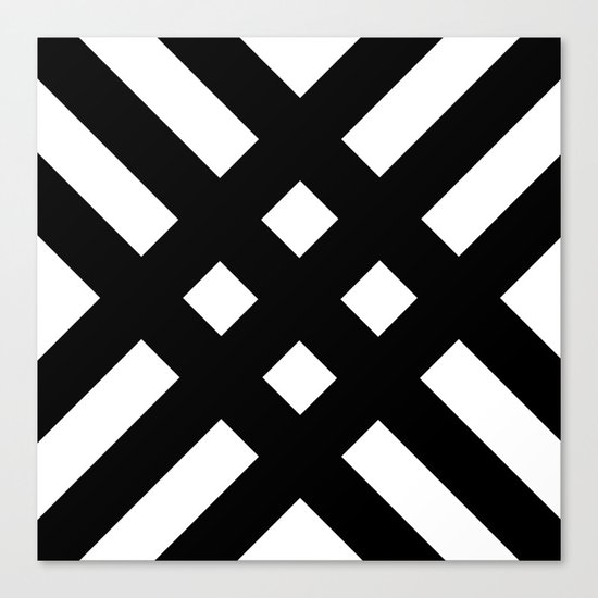 dijagonala v.2 Canvas Print