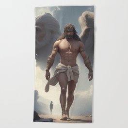 tales of demons and gods Beach Towel