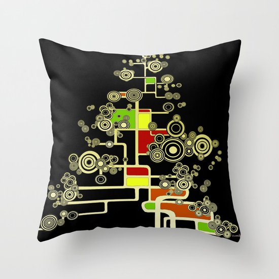 XMAS TREE Throw Pillow
