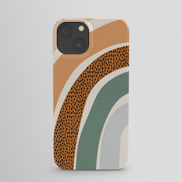 Patterned Rainbow iPhone Case