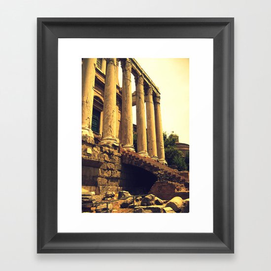 Old Rome. Framed Art Print