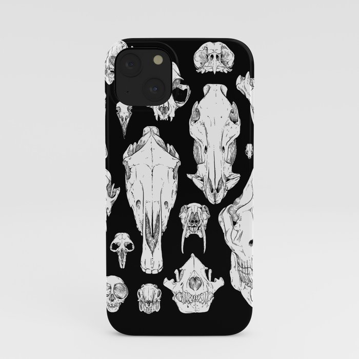 Skull Grid iPhone Case