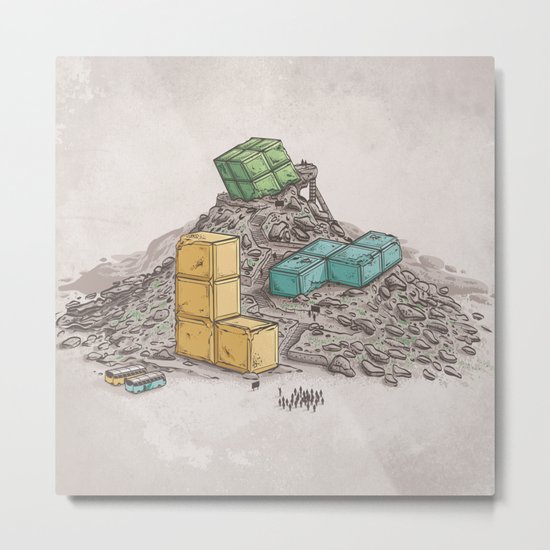 Game Legends Metal Print
