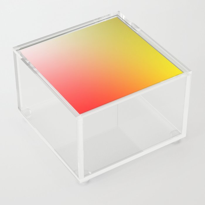 75 Rainbow Gradient Colour Palette 220506 Aura Ombre Valourine Digital Minimalist Art Acrylic Box