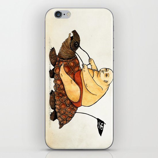 Lazy Tarzan iPhone & iPod Skin